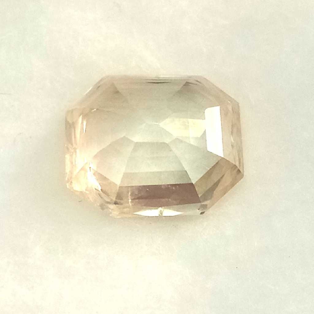 7.93ct rectangle  yellow-sapphire-pukhraj