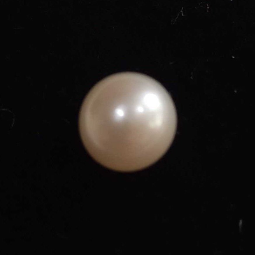 4.19ct round white pearl-moti
