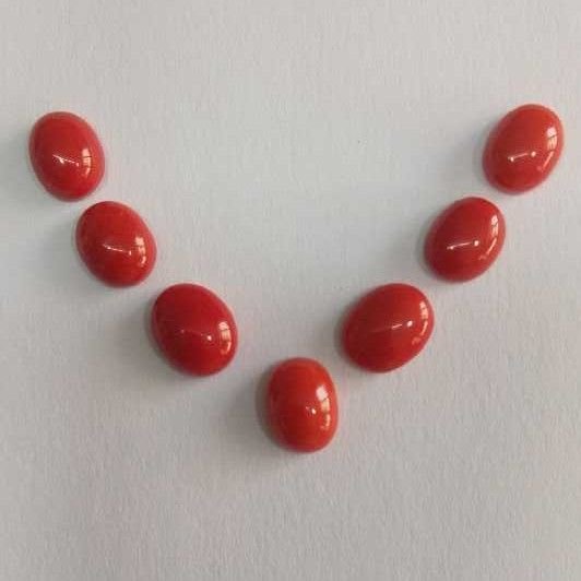 23.37ct oval red red-coral-mungaa